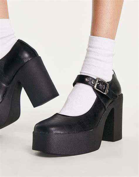 high heeled mary janes|mary jane platform high heels.